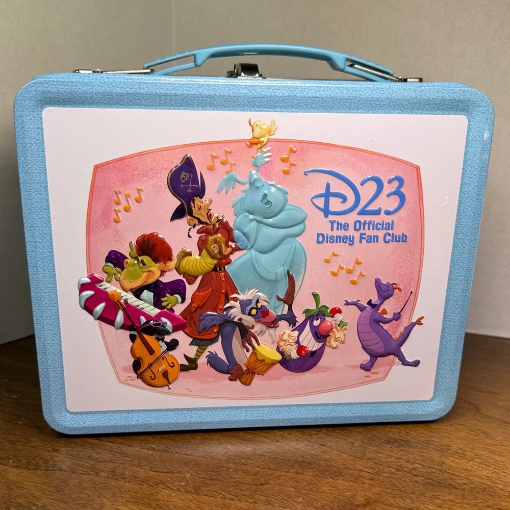 Disney D23 50th Anniversary Official Fan Club Collectors Edition Metal Lunchbox